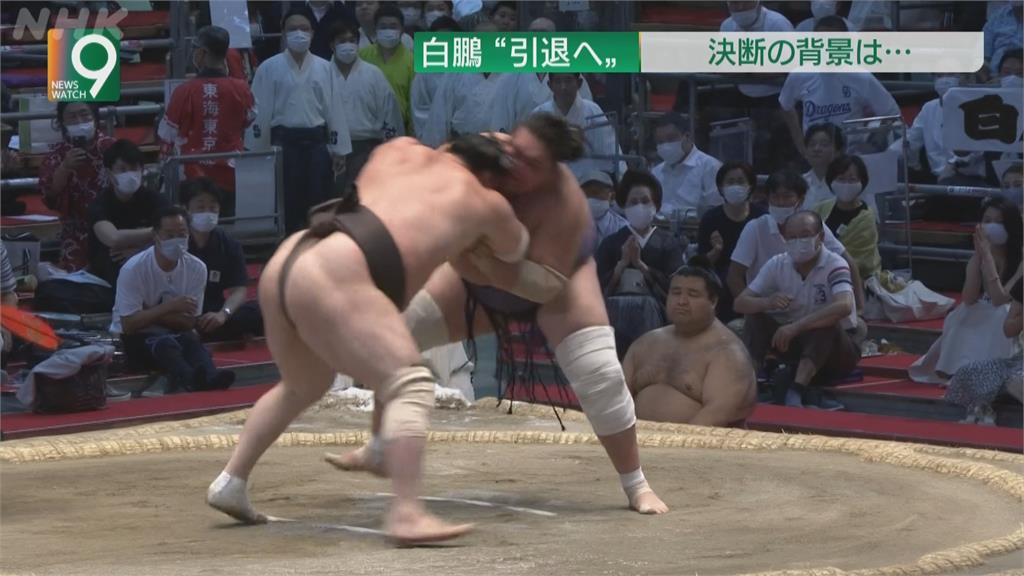 日本最強相撲力士　橫綱白鵬宣告引退