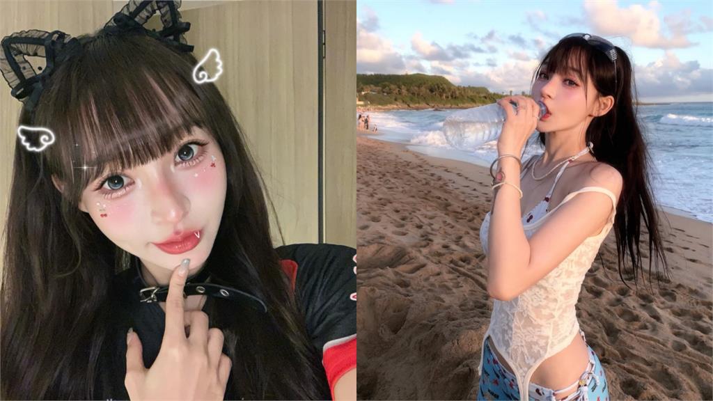 越南「素顏背心妹」竟是私下林襄！認了「眼距很開」真面目全被拍：不想發…