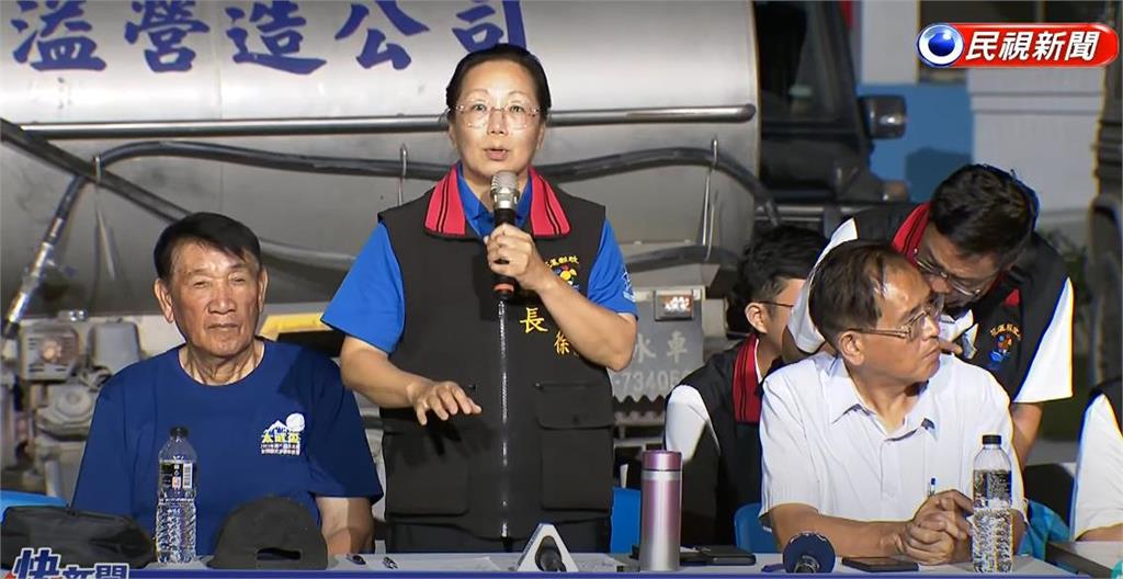 遭災民狂嗆…徐榛蔚自誇「募到電鍋、洗衣機」！阿北「中路躺地比中指」她尬了