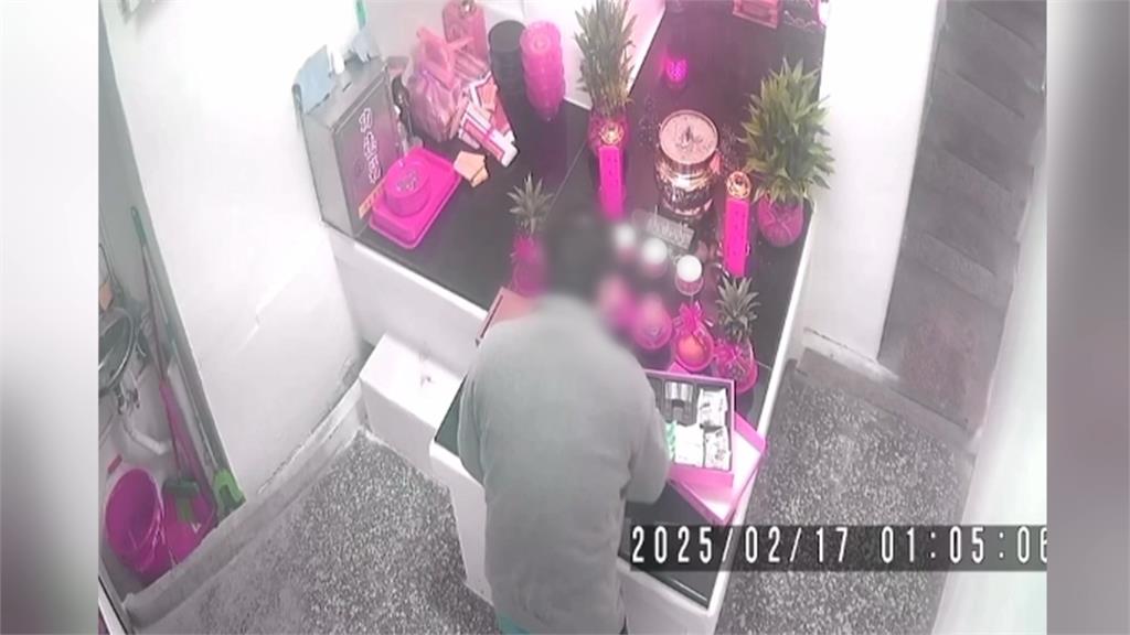 神明眼皮下行竊!基隆男偷走供品還亂便溺