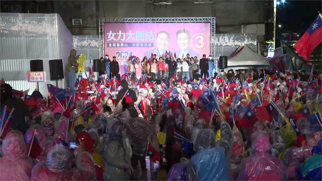 回新北本命區造勢大打溫情牌 侯友宜透露「家人原本不支持參選」