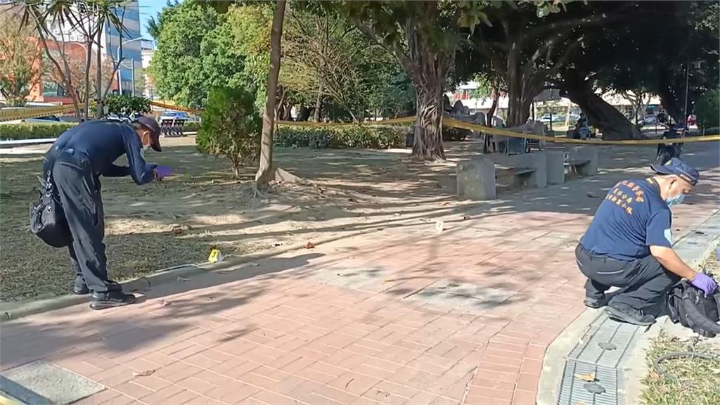 恐怖!員林公園隨機砍人 3遊客經過「男子突揮刀」畫面曝光