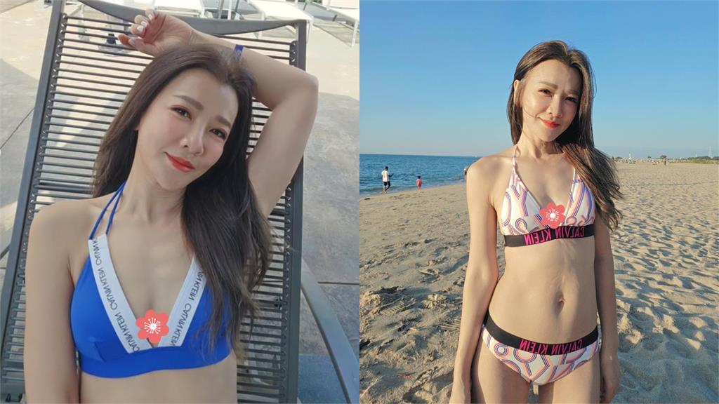 曾雅蘭遊泰「抬手洩深V」大解放！「49歲凍齡模樣」驚呆網：不科學…