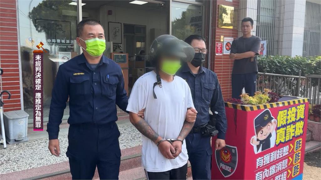 小貨車屢衝撞警車遭攔截 警拔槍逼毒駕嫌下車壓制