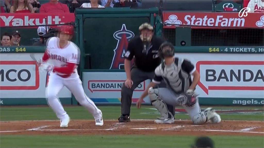 大谷再次連線天使神鱒 打出罕見背靠背三壘安打