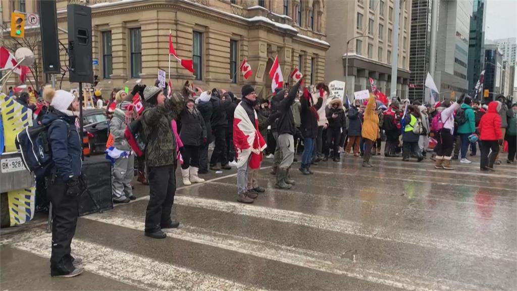 示威變調成反政府集會　渥太華市中心遭癱瘓