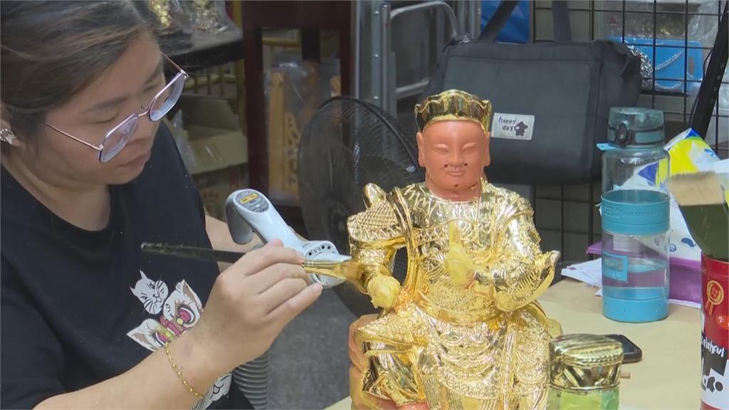 金價飆! 佛要金裝金箔不能省 神像金箔成本價差十倍