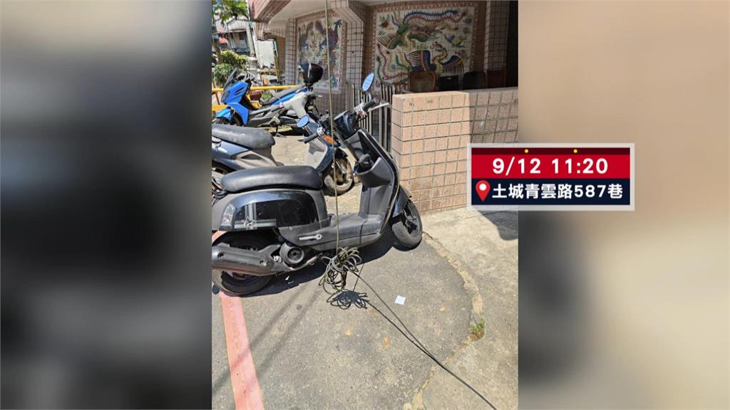 從天而降！新北大樓磁磚突剝落　猛砸一樓店家屋簷、經過騎士嚇傻
