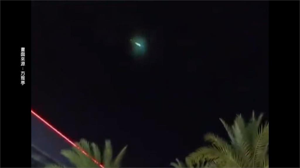 亮光畫破夜空！ＳｐａｃｅＸ星鏈衛星爆炸　殘骸疑通過南台灣上空
