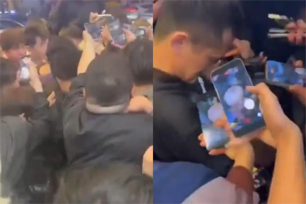 金髮妹與路人互嗆…下秒竟「脫褲無碼吃播」！2分鐘「跪地吞吐」上帝視角曝光