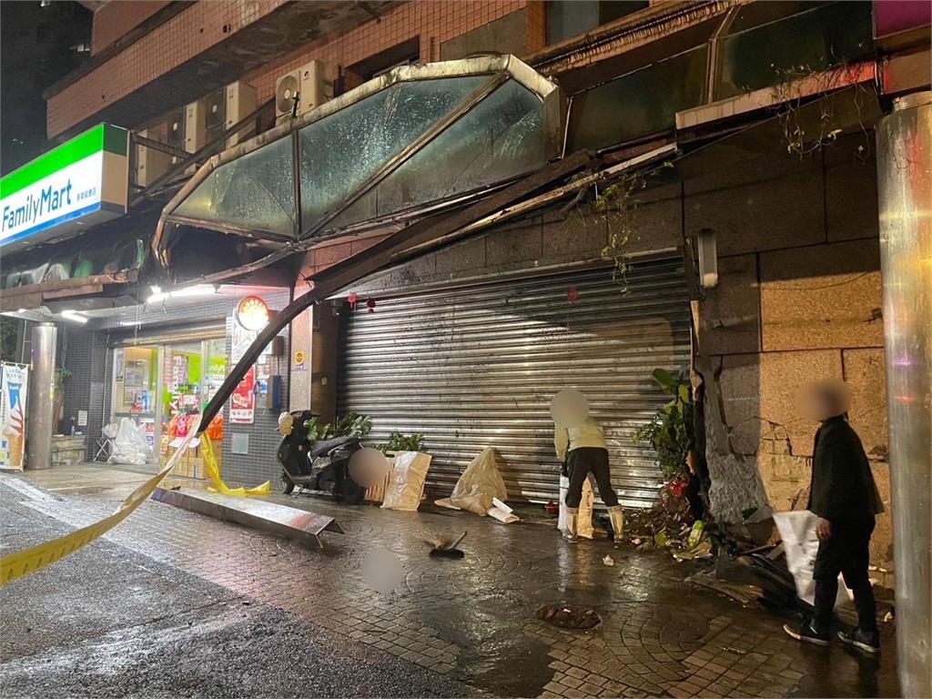 疑煞車失靈!民營垃圾車撞進寵物店 小黃司機目擊嚇壞