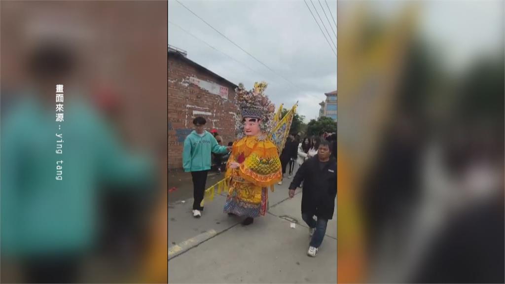中國福建「遊神」遭阻 村民點鞭炮炸跑警察