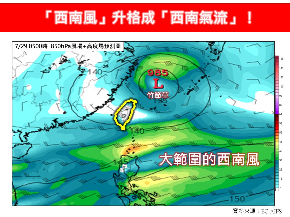 中南部「劇烈降雨」全台躲不掉!專家示警「這天前」高風險期:短時間不停雨