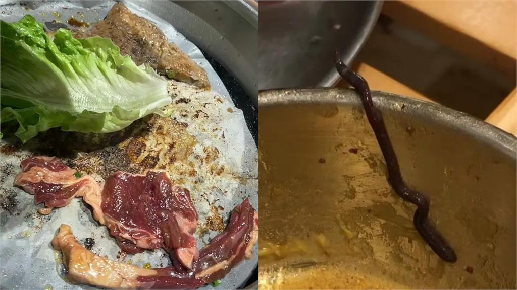 嗑烤肉嘴裡掉出「10cm褐色活蟲」!中國餐廳竟回應「菜太新鮮」惹議