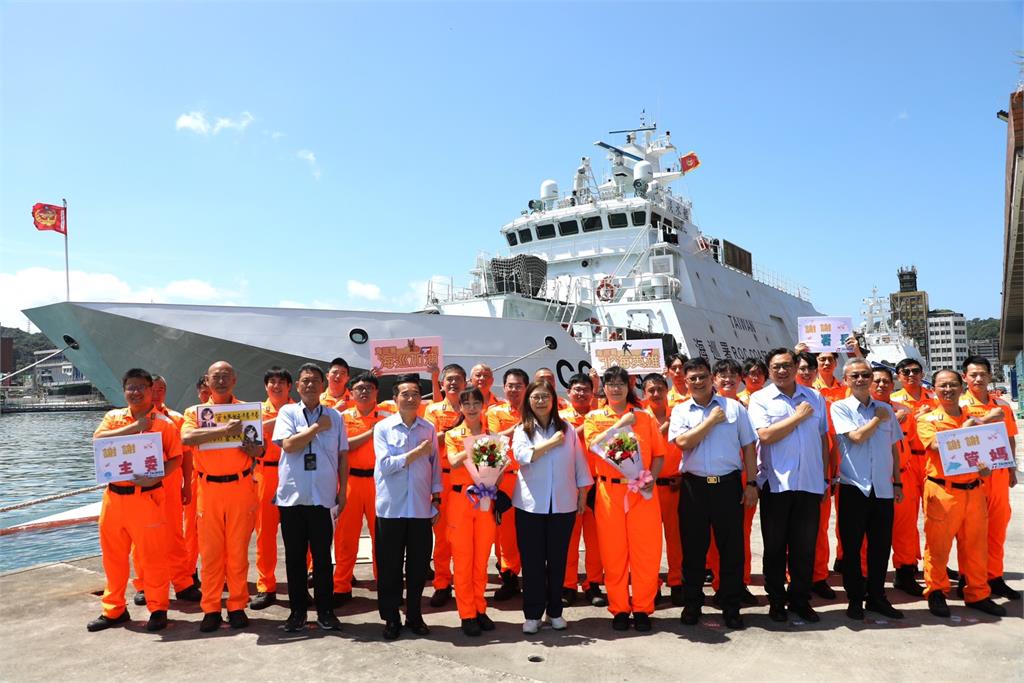 「海巡巾幗」管碧玲登淡水艦致敬111名女力！強調守護尊嚴職場、性騷零容忍
