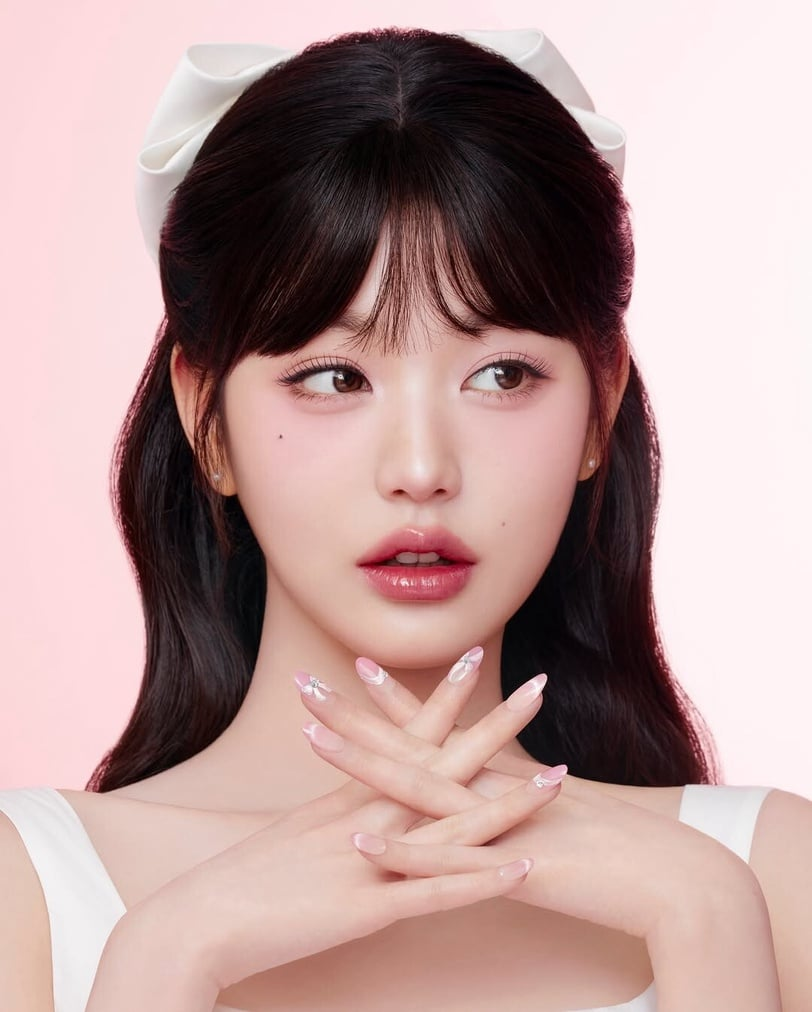 2025「女團同款」美甲範本!BLACKPINK Jennie酒紅法式超性感,這款出鏡率最高!