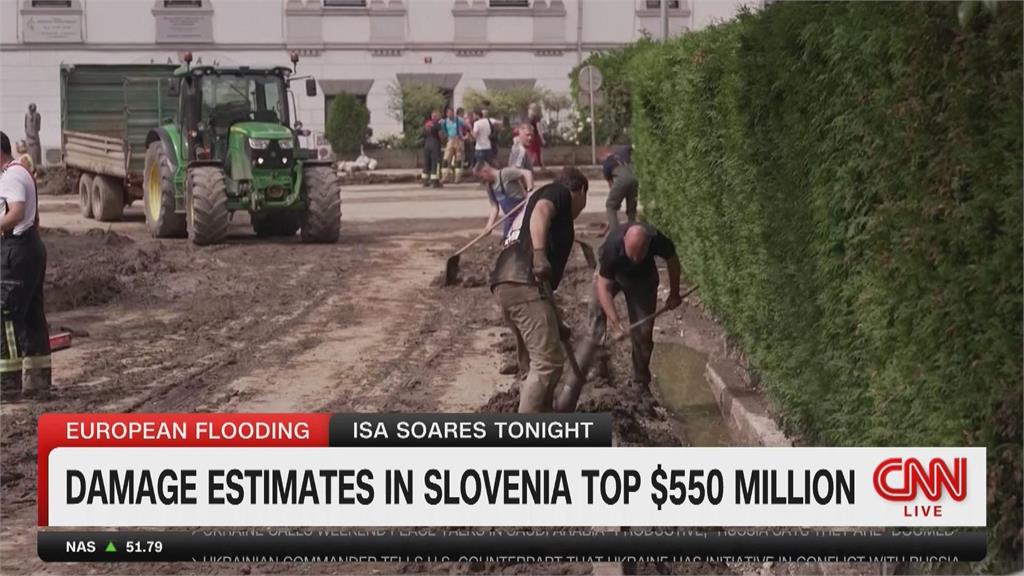 歐洲鬧水災！　斯洛維尼亞6人喪命　瑞典鐵路坍塌火車脫軌翻覆