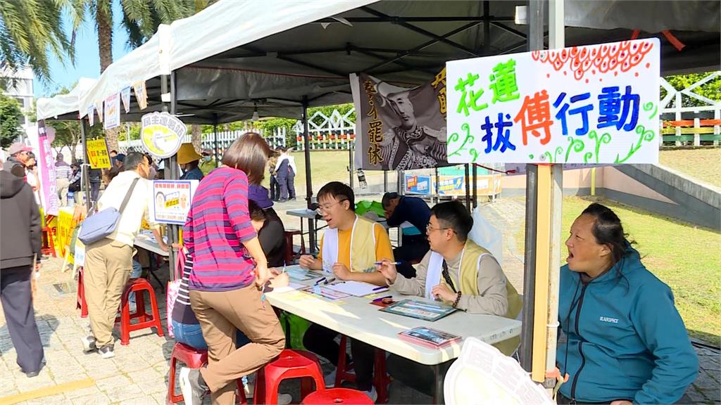 罷免傅崐萁墓仔埔也敢去!罷團行程驚見「公墓」他曝感人原因:一份都不放棄