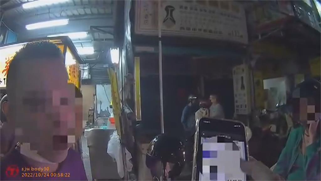 買宵夜違停被盯上　騎士藏毒被抓「我的鹹酥雞怎辦」