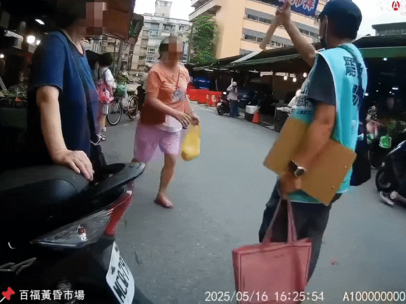 罷團志工又遇襲…遭婦女「粗暴推飛」險後腦著地!畫面流出網驚:根本謀殺