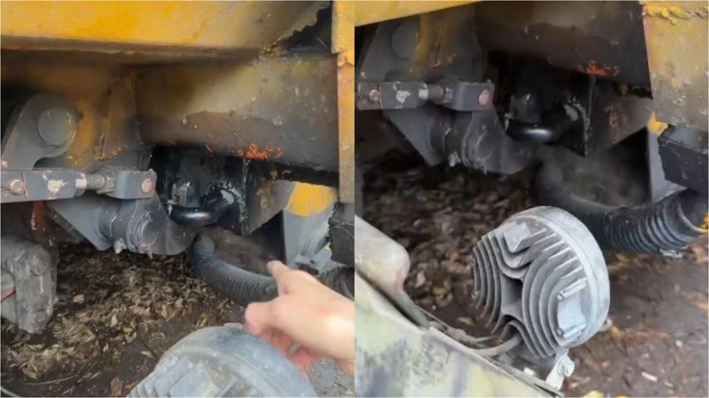 垃圾車「後車斗突翹起」阿嬤慘遭彈飛!重摔在地畫面曝光…鎮公所回應了