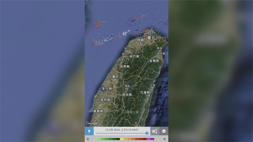 深夜強震撼全台！「天空狂閃沒停過」網一看嚇壞　專家解答了