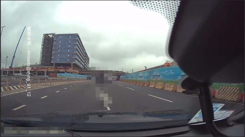 迷路又趕飛機！港籍旅客國道上狂奔　航警及時協助引導