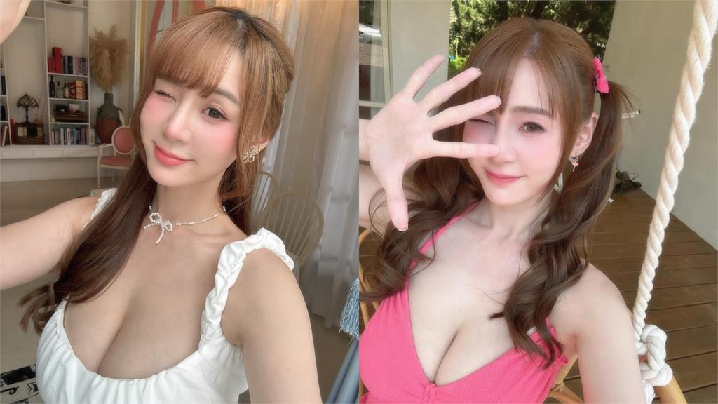短今甜曬「深水炸彈」超兇身材全看光!逼出「全糖啵啵球」XL也包不住