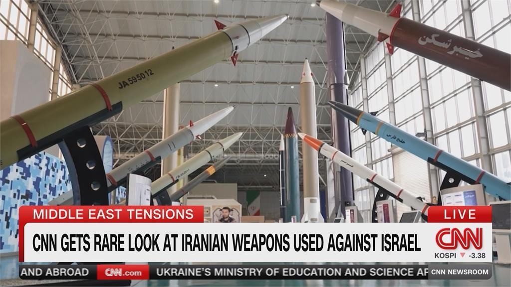 CNN記者前進伊朗 探訪「伊斯蘭革命衛隊」飛彈、無人機