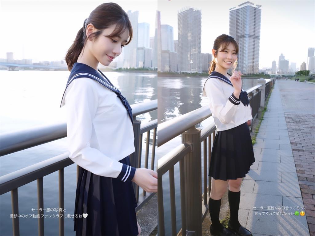 河北彩伽化身「純欲高中生」太頂!神級馬尾殺「判若兩人」網全沒了