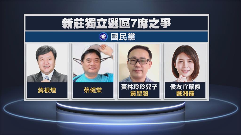 新莊議員選情激烈　選區重劃新人老將廝殺