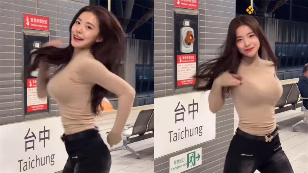 學生妹逛寧夏夜市「挺出大饅頭」竟是李多慧！「0偽裝玩彈珠台」網暈爛：好萌啊