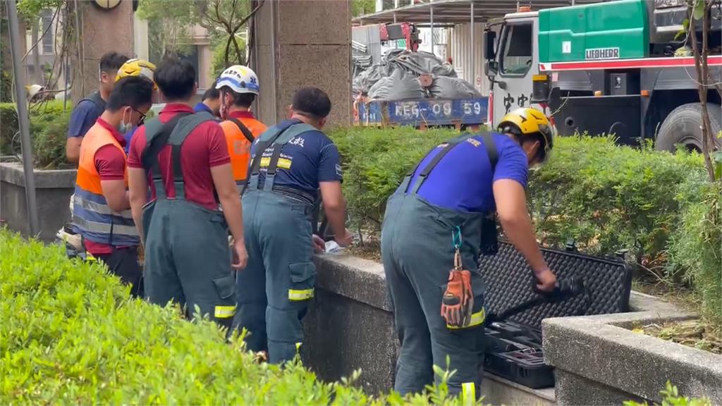 台大醫院外牆拉皮鷹架塌! 失聯移工尋獲已身亡