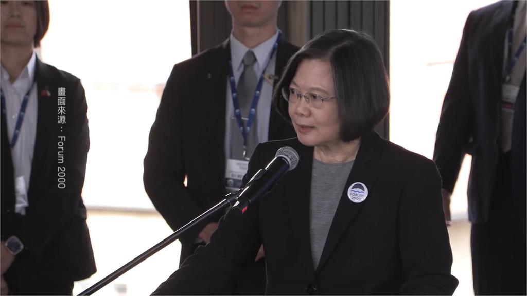 接棒蕭美琴!蔡英文三度訪歐出席柏林自由會議 臉書喊話「外交一棒接一棒」