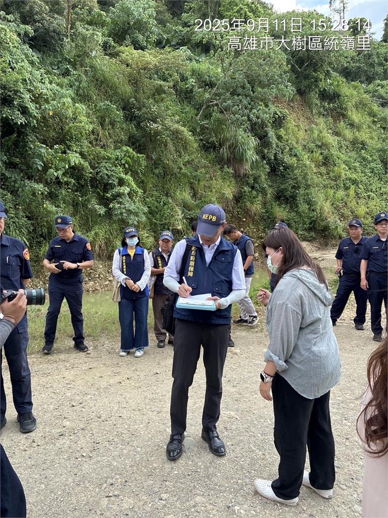 快新聞／高市府嚴查大樹區廢棄物堆置　地主重罰600萬、橋檢持續偵辦中