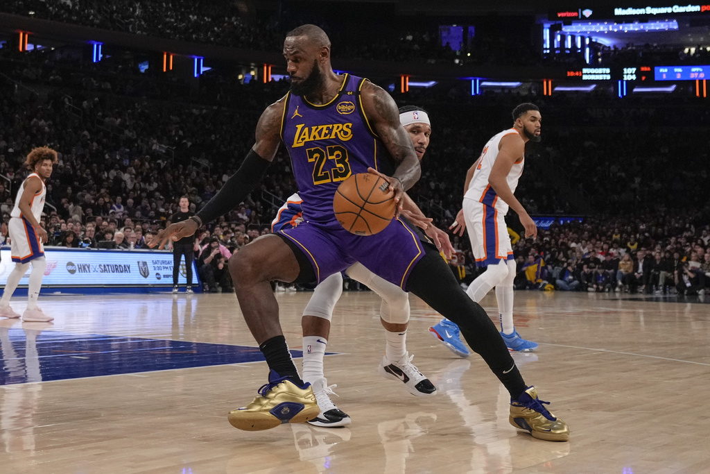 NBA(影)／詹皇、Doncic一起接受專訪　暢談兩人首次合作擦出的火花