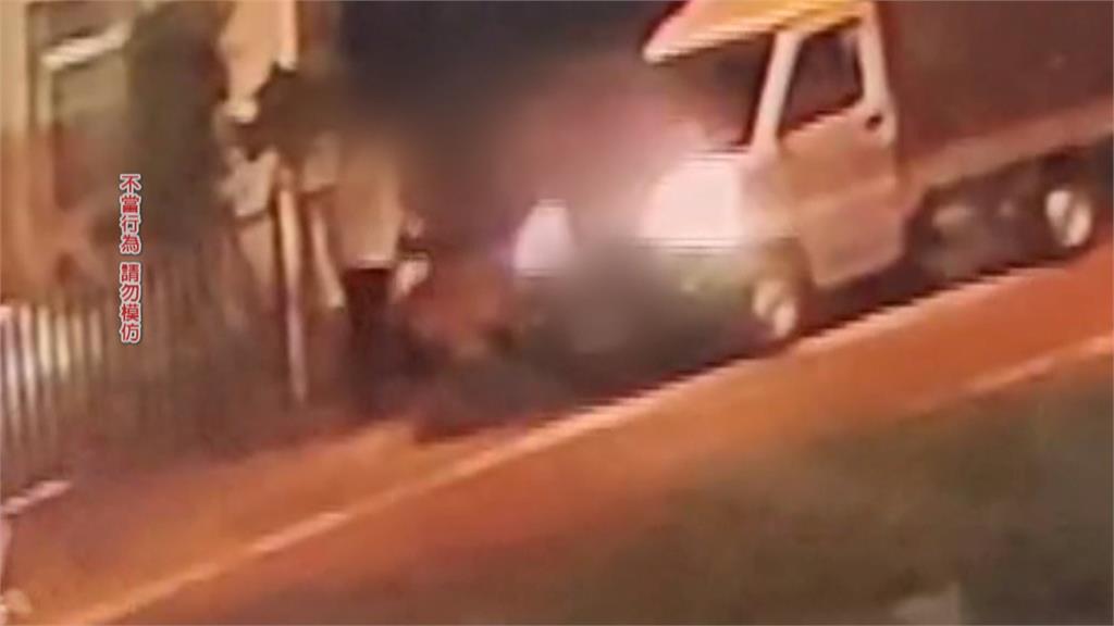 彰化行車糾紛!駕駛亮刀劃傷濺血 11歲男童全程目睹嚇哭