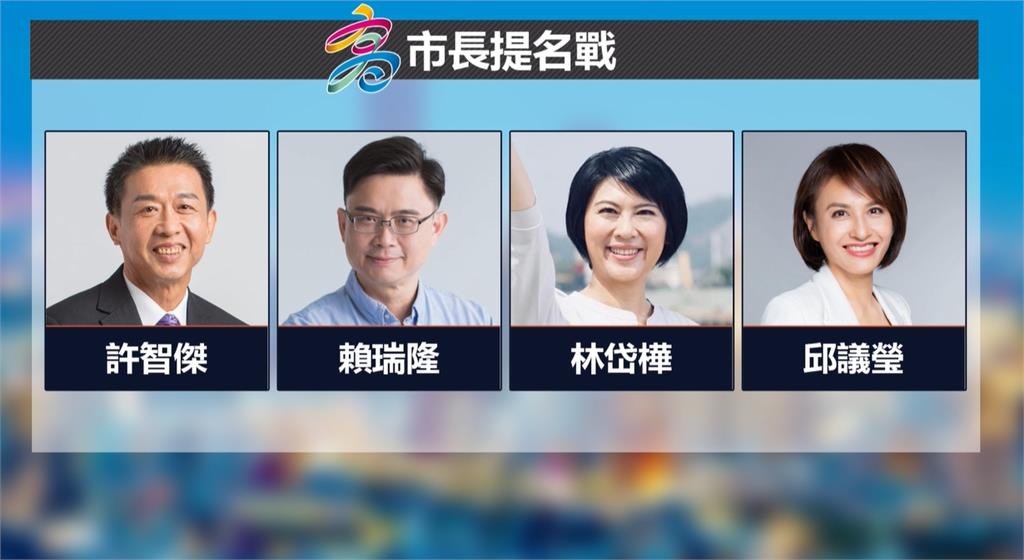 民進黨高雄市長初選開打?許智傑掛看板 邱議瑩:每一個人節奏不一樣