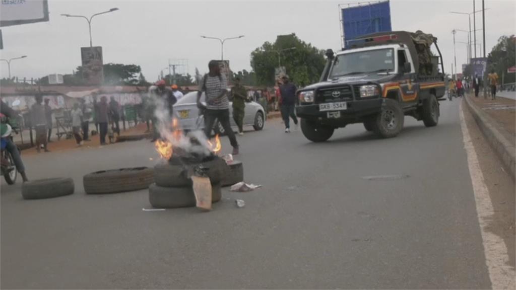 魯托當選肯亞總統　反對者抗議釀警民衝突