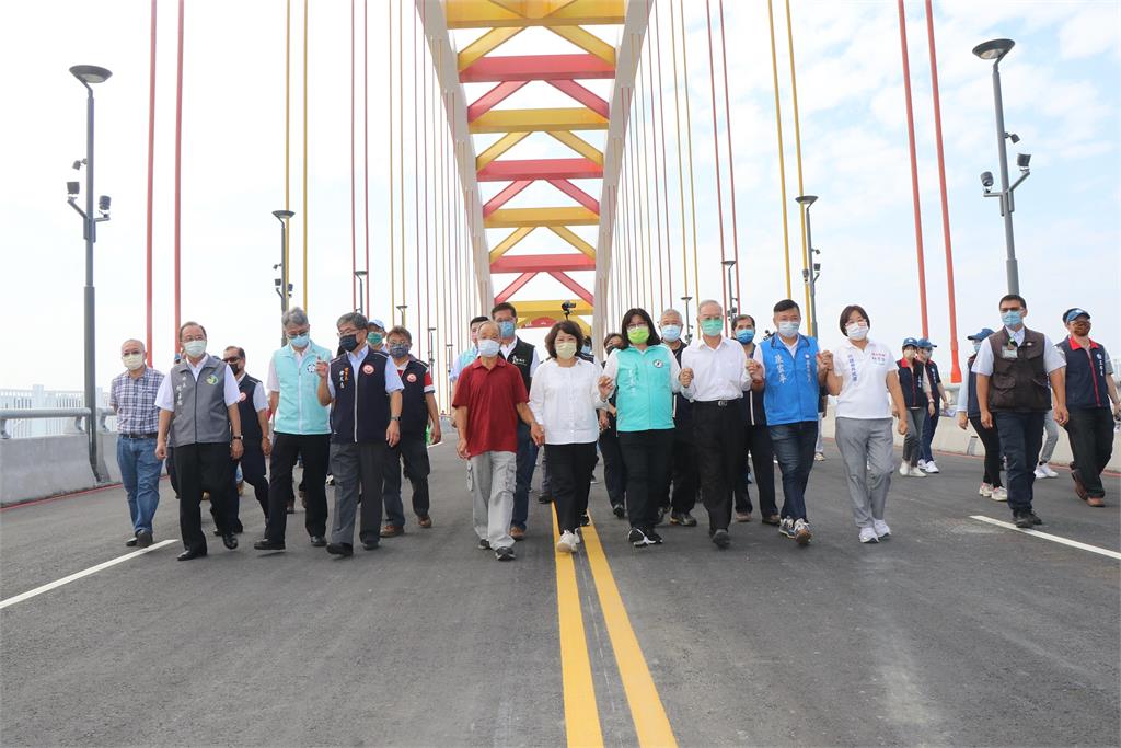 橋安，路安，人平安!  嘉義市亮眼新地標盧山橋通車