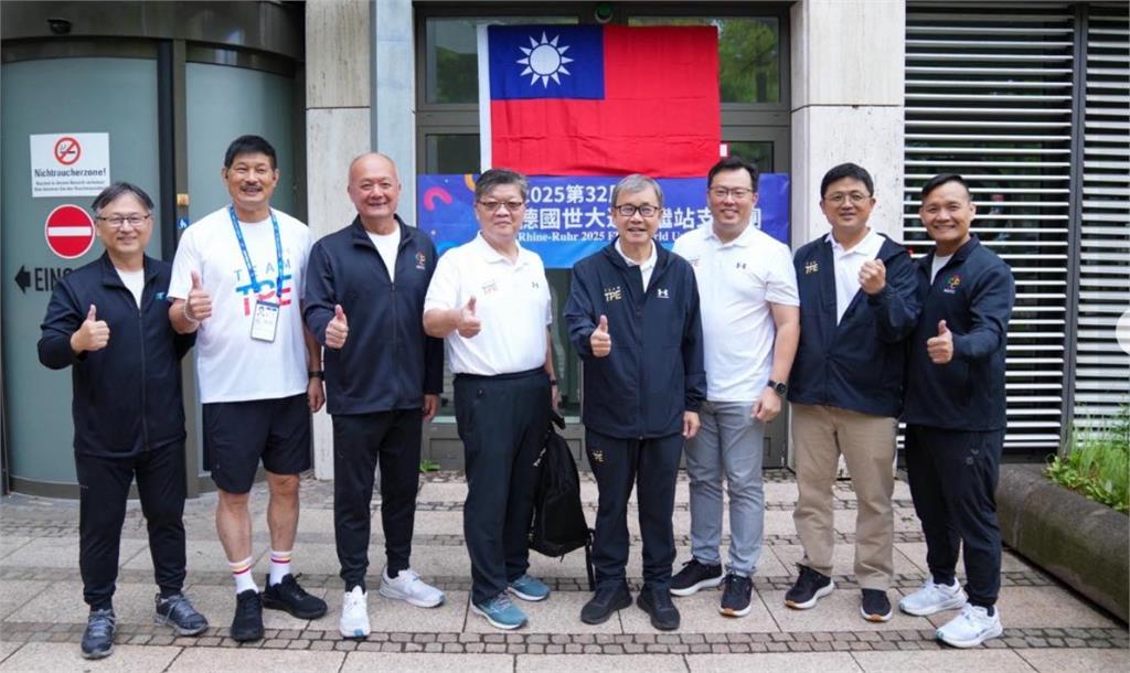 成功守住國旗! 謝志偉酸中國戰狼「站到走廊」