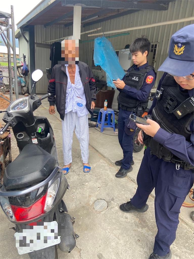 警好心提醒機車鑰匙沒拔 意外逮到偷車賊