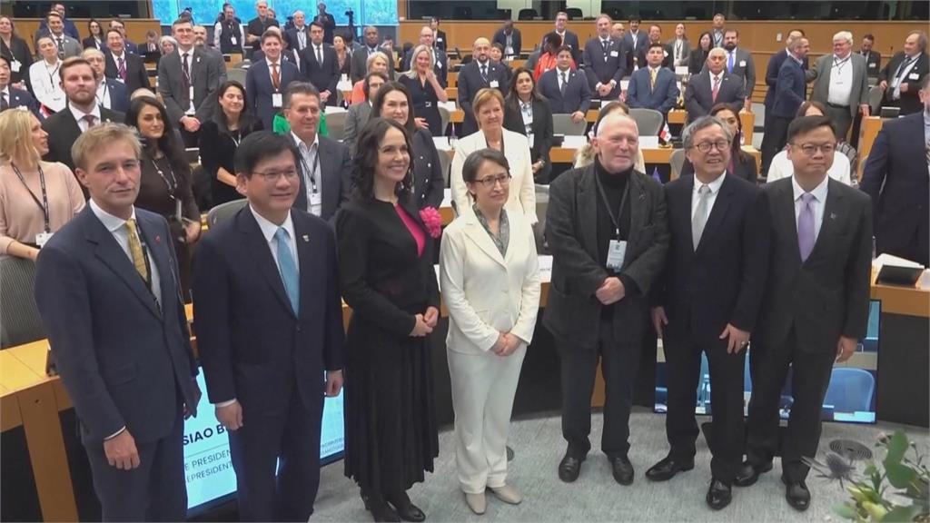 史上首次！　蕭美琴歐洲議會演說　強調台灣值得信賴