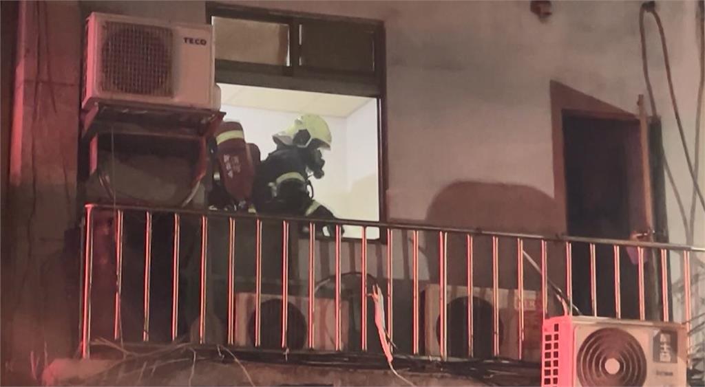 新北三重公寓暗夜火警 住戶燒燙傷脫困送醫