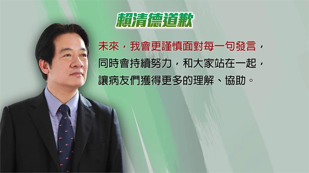 罵國民黨像「精神分裂」賴清德致歉 朱立倫不買單同用詞回嗆批沒醫德