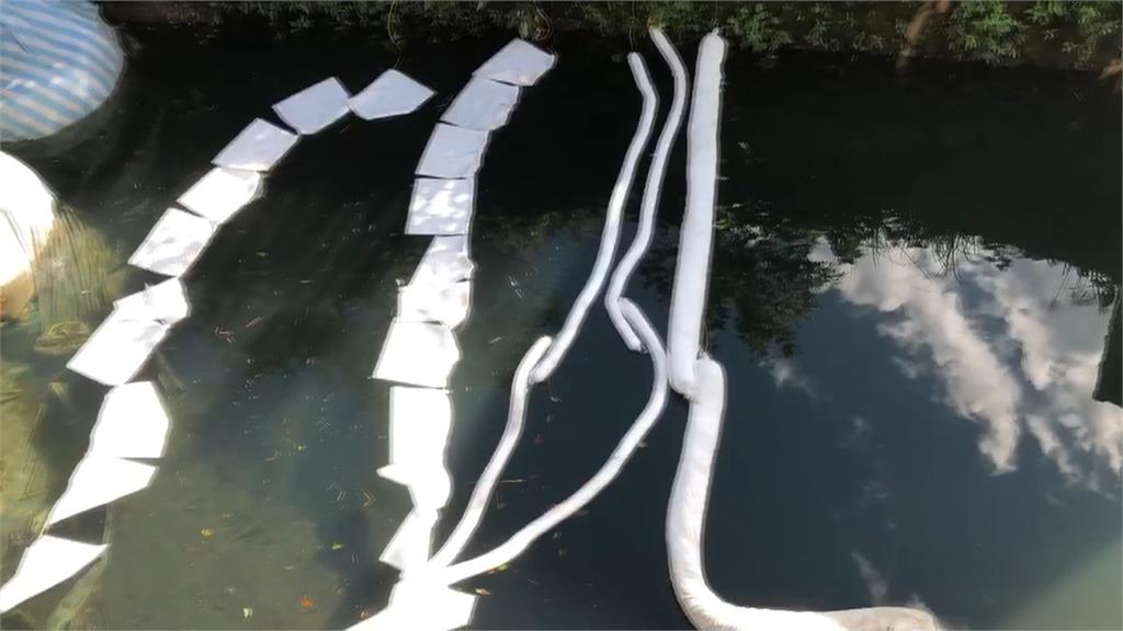 基隆河油污案抽水檢測 若10項水源標準合格將恢復抽水