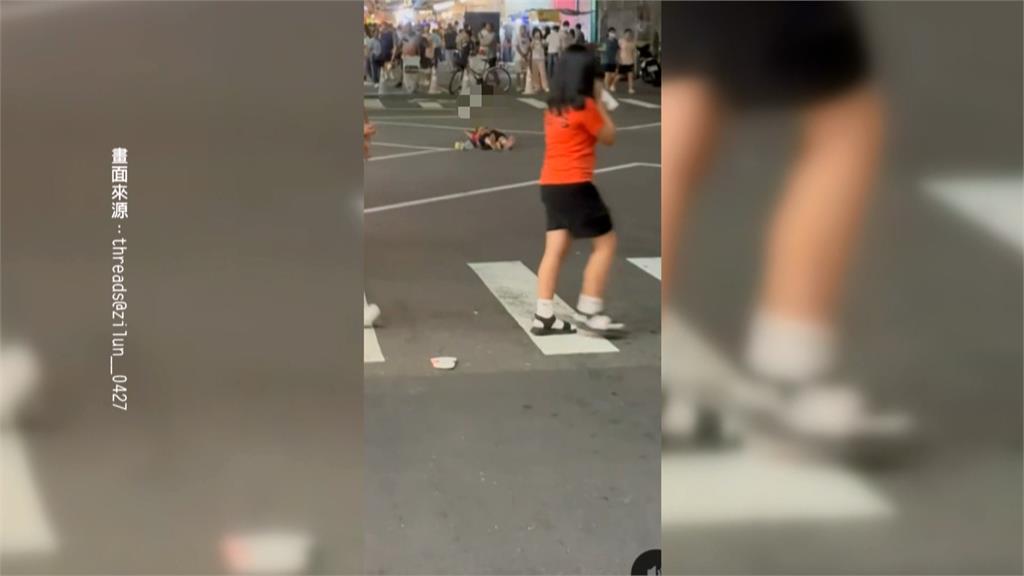 馬路當自家?男子路中央跳舞、做運動 危險行徑路人看傻