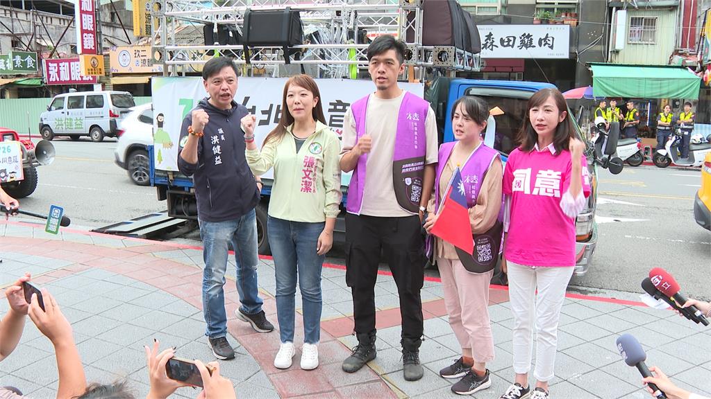 綠議員、罷免團體車隊掃街　民眾喊：拚命也要去投票！