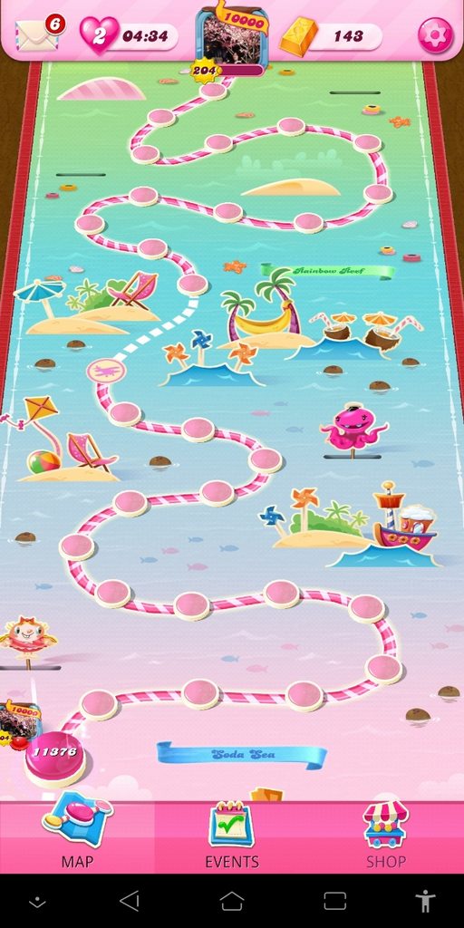 有神快拜！他曝Candy Crush「頂天關卡畫面」內行笑了：等週三吧