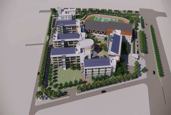 幼兒到銀髮！　南勢國中打造「全齡共融」校園　侯友宜視察：二期有望提早完工